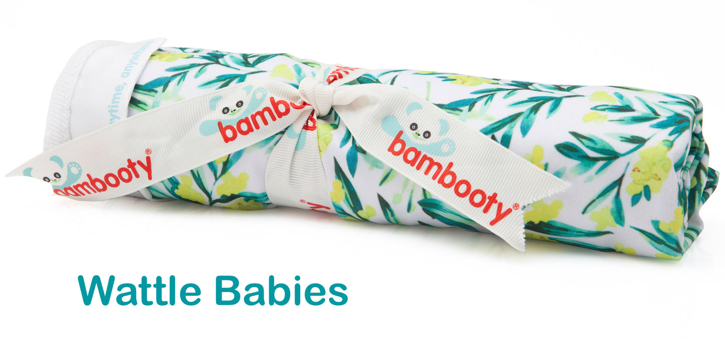 Anytime, Anywhere essential baby mat (Minky/velour PUL)