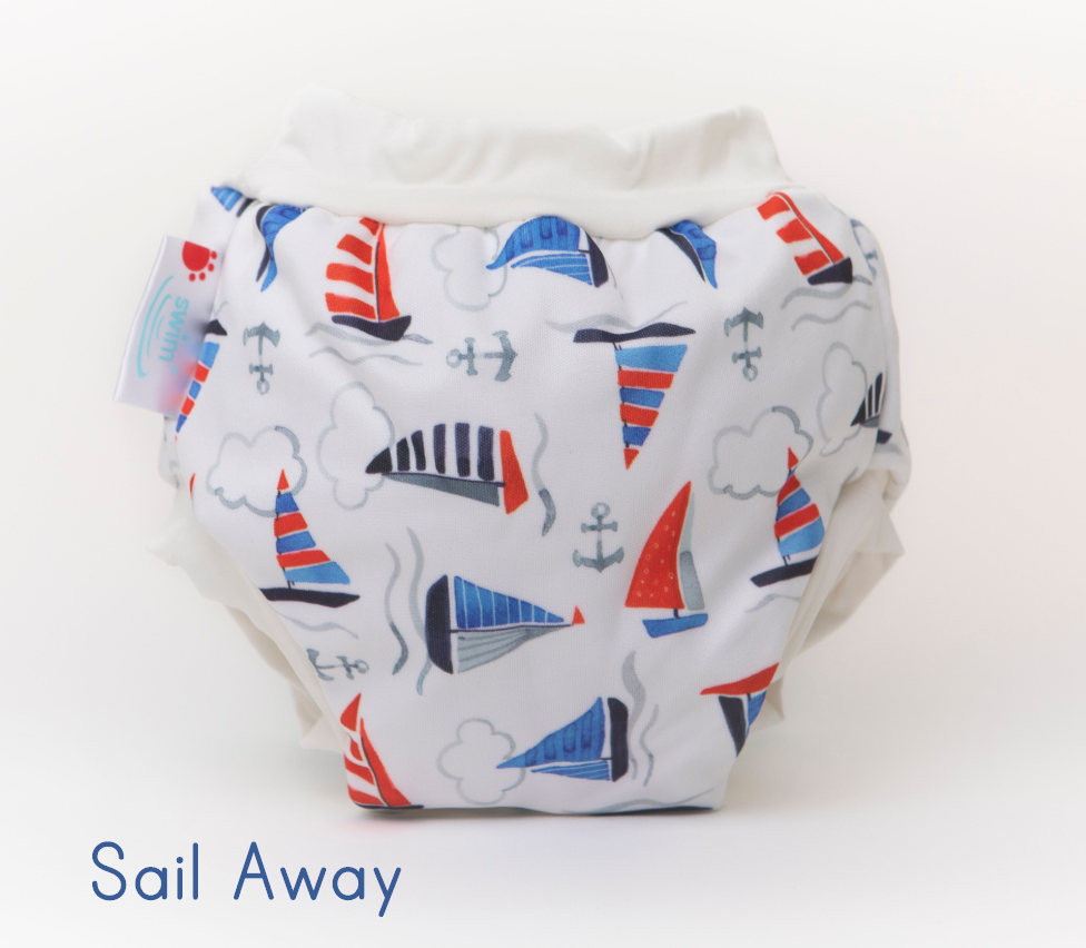 Small Swim nappy - by Bambooty - A Bondi Favourite