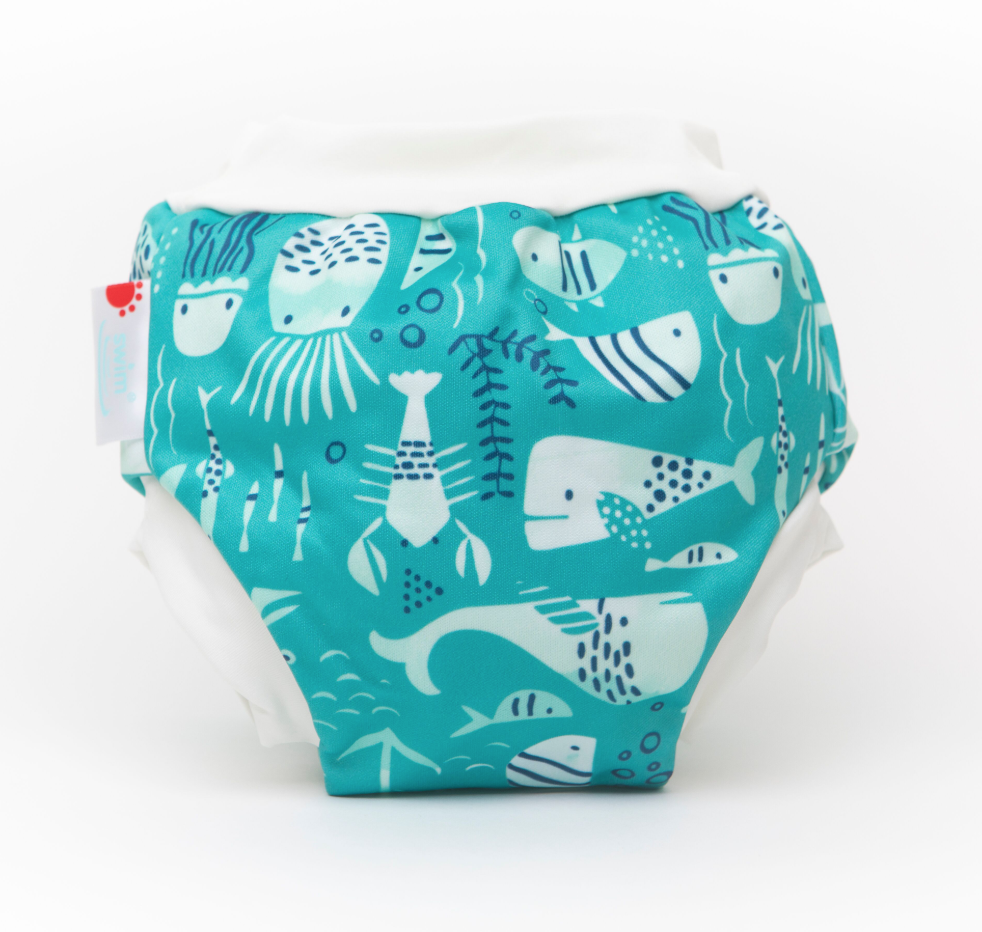 Extra Large Swim nappy - by Bambooty - A Bondi Favourite