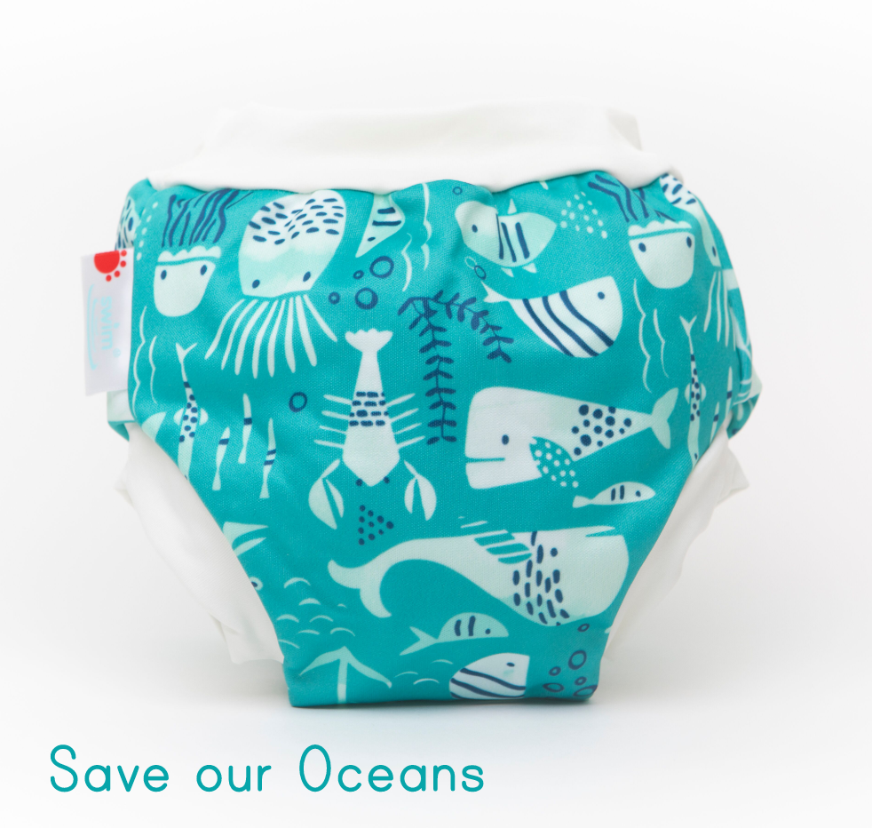 Small Swim nappy - by Bambooty - A Bondi Favourite