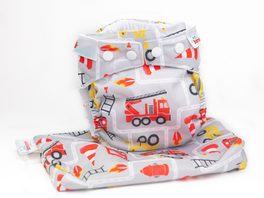 All in One - Easy Dry - Bamboo Nappies - Nee Naw